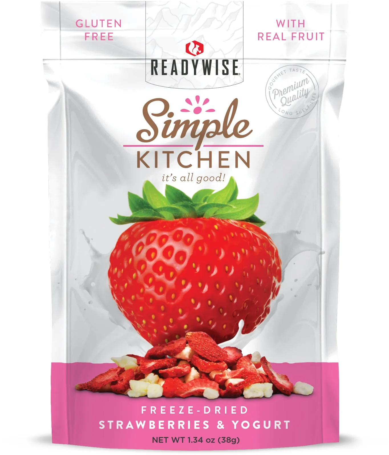 ReadyWise - Simple Kitchen Strawberries & Yogurt - 6 Pack