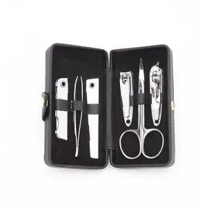 Royce Personalized Suede Lined Manicure Set