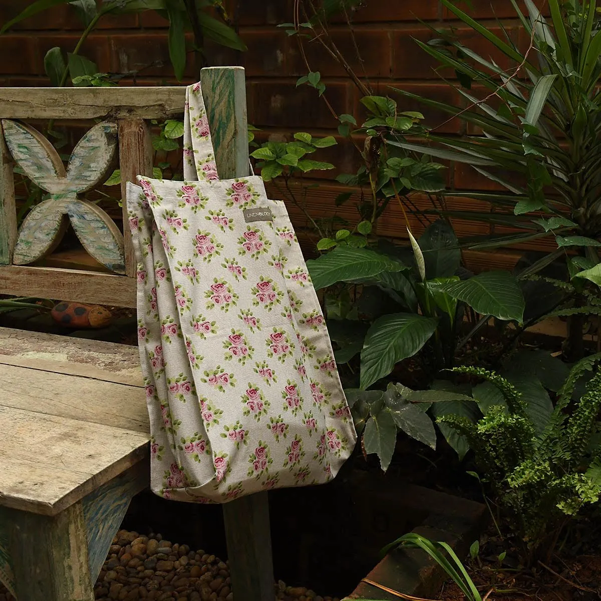 Shopping Bag - Vintage Rose