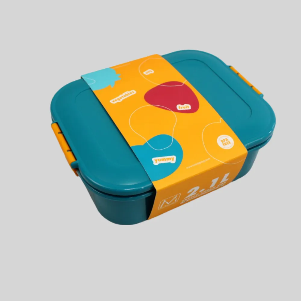 Teal/Orange The New M-Design Fresco Lunch Box - 2.1 L