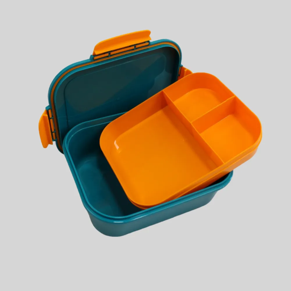 Teal/Orange The New M-Design Fresco Lunch Box - 2.1 L