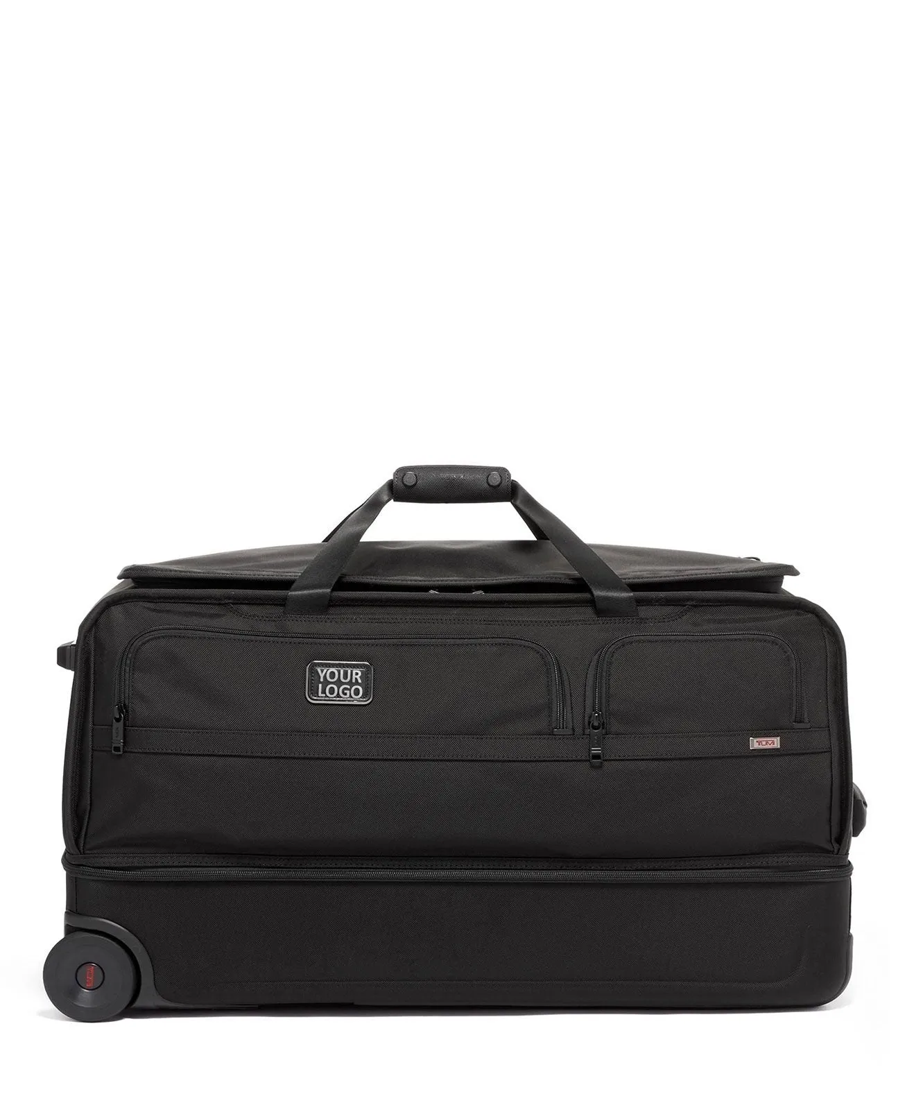 Tumi Large Split 2 Wheeled Duffel, Black