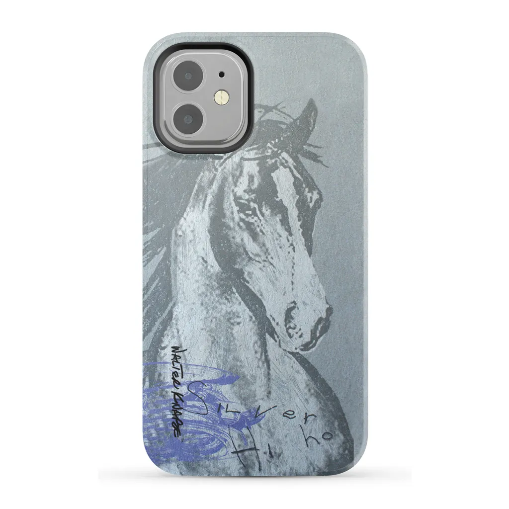 Walter Knabe iPhone Tough Case Hi Ho Silver