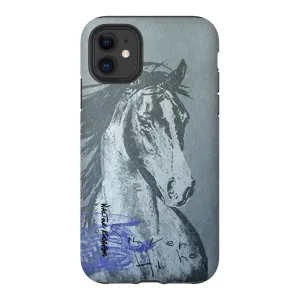 Walter Knabe iPhone Tough Case Hi Ho Silver